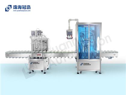 全自動雙頭蠕動泵灌裝機(jī)